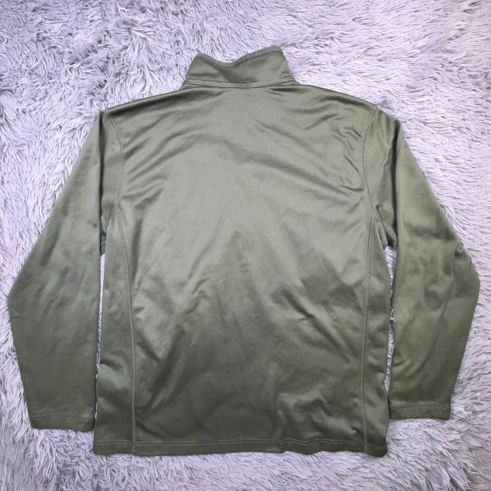 The North Face Men's XL Versitas 1/4-Zip Pullover Utility Green Performance Tech